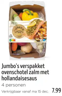 Jumbo Jumbo's verspakket ovenschotel zalm met hollandaisesaus aanbieding
