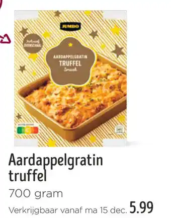 Jumbo Aardappelgratin truffel aanbieding