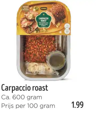 Jumbo Carpaccio roast aanbieding