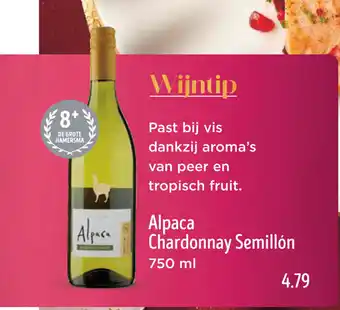 Jumbo Alpaca Chardonnay Semillón aanbieding
