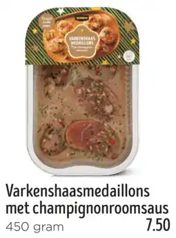 Jumbo Varkenshaasmedaillons met champignonroomsaus aanbieding