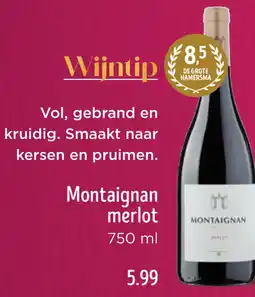 Jumbo Montaignan merlot aanbieding