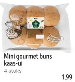Jumbo Mini gourmet buns kaas-ui aanbieding
