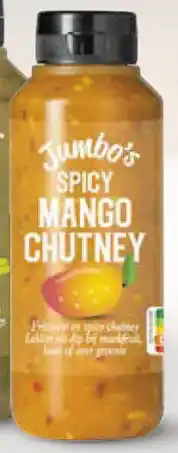 Jumbo Jumbo's mango chutney aanbieding