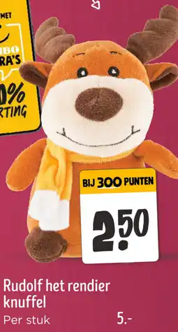 Jumbo Rudolf het rendier knuffel aanbieding