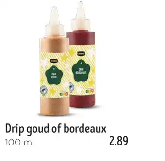Jumbo Drip goud of bordeaux aanbieding