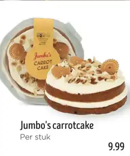 Jumbo Jumbo's carrotcake aanbieding