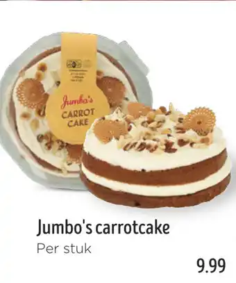 Jumbo Jumbo's carrotcake aanbieding