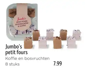 Jumbo Jumbo's petit fours aanbieding