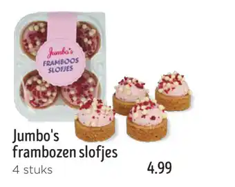 Jumbo Jumbo's frambozen slofjes aanbieding