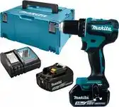 Conrad Makita DDF485RFJ Accu-schroefboormachine 18 V 3 Ah Li-ion Incl. 2 accu's, Incl. koffer, Incl. lader aanbieding