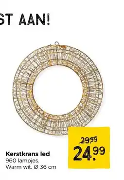 Xenos Kerstkrans led aanbieding