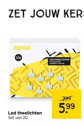 Xenos Led theelichten aanbieding