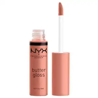 Kruidvat NYX Professional Makeup Butter Gloss 14 Madeleine Lipgloss aanbieding
