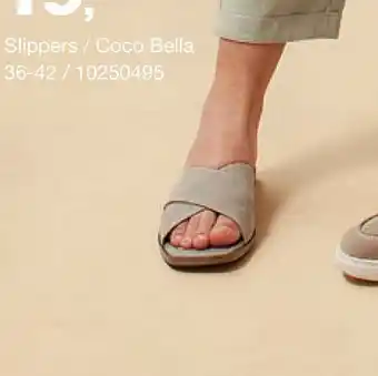 Bristol Slippers coco bella aanbieding