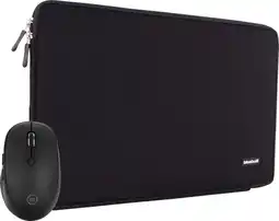 Coolblue BlueBuilt Laptophoes voor Apple MacBook Air 15 inch Zwart + Tradendum Muis aanbieding