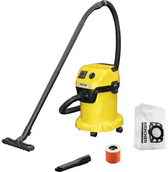 Coolblue Karcher WD 3 V-17/4/20 + stofzuigerzakken (4x) aanbieding
