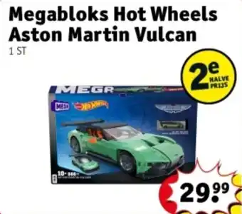Kruidvat Megabloks Hot Wheels Aston Martin Vulcan aanbieding