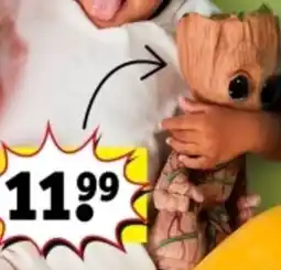 Kruidvat Marvel studios i am groot knuffel aanbieding