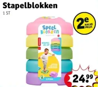 Kruidvat Stapelblokken aanbieding