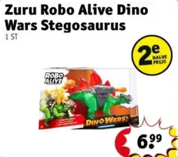 Kruidvat Zuru Robo Alive Dino Wars Stegosaurus aanbieding