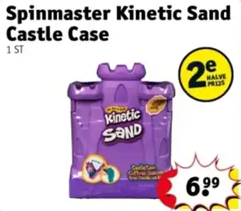 Kruidvat Spinmaster Kinetic Sand Castle Case aanbieding