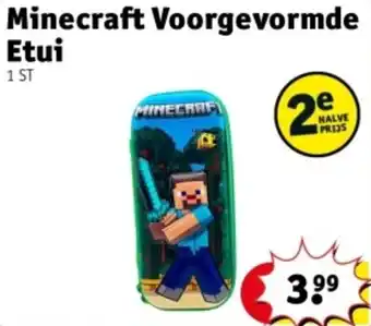 Kruidvat Minecraft Voorgevormde Etui aanbieding