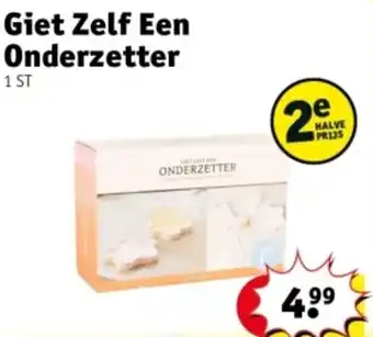 Kruidvat Giet Zelf Een Onderzetter aanbieding