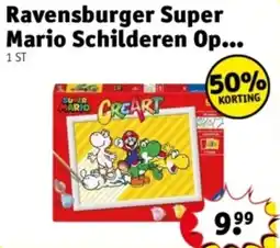 Kruidvat Ravensburger Super Mario Schilderen aanbieding