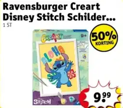 Kruidvat Ravensburger Creart Disney Stitch Schilder aanbieding