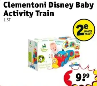 Kruidvat Clementoni Disney Baby Activity Train aanbieding