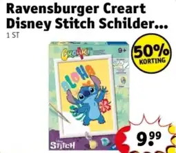 Kruidvat Ravensburger Creart Disney Stitch Schilder aanbieding