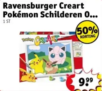 Kruidvat Ravensburger Creart Pokémon Schilderen aanbieding