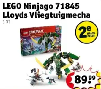 Kruidvat LEGO Ninjago 71845 Lloyds Vliegtuigmecha aanbieding