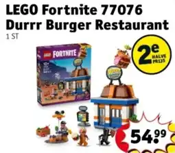 Kruidvat LEGO Fortnite 77076 Durrr Burger Restaurant aanbieding