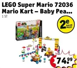 Kruidvat LEGO Super Mario 72036 Mario Kart - Baby Pea aanbieding