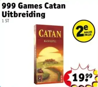 Kruidvat 999 Games Catan Uitbreiding aanbieding