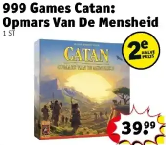 Kruidvat 999 Games Catan: Opmars Van De Mensheid aanbieding