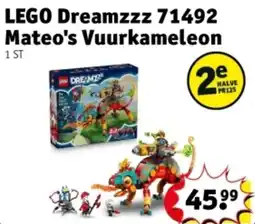 Kruidvat LEGO Dreamzzz 71492 Mateo's Vuurkameleon aanbieding