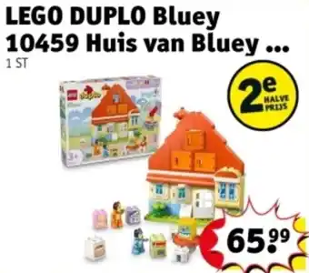 Kruidvat LEGO DUPLO Bluey 10459 Huis van Bluey aanbieding