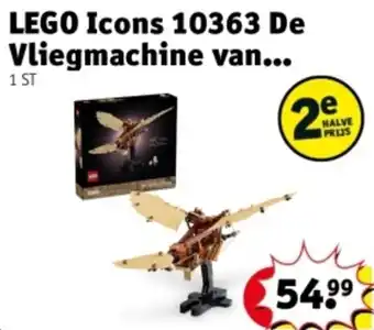 Kruidvat LEGO Icons 10363 De Vliegmachine van aanbieding
