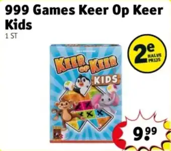Kruidvat 999 Games Keer Op Keer Kids aanbieding
