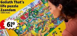 Kruidvat Goliath That's life puzzle Zaandam aanbieding