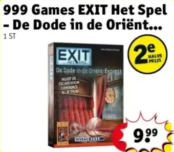 Kruidvat 999 Games EXIT Het Spel - De Dode in de Oriënt aanbieding