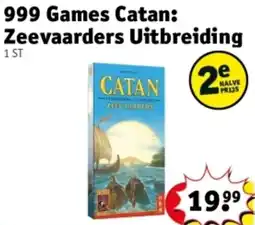 Kruidvat 999 Games Catan: Zeevaarders Uitbreiding aanbieding