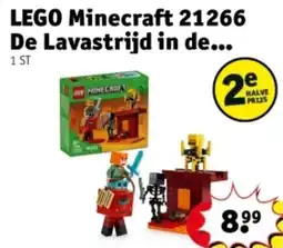Kruidvat LEGO Minecraft 21266 De Lavastrijd in de aanbieding