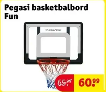 Kruidvat Pegasi basketbalbord Fun aanbieding