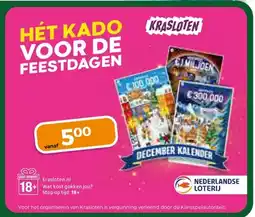 Trekpleister December kalender aanbieding