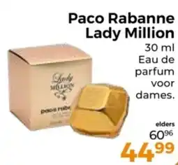 Trekpleister Paco Rabanne Lady Million aanbieding