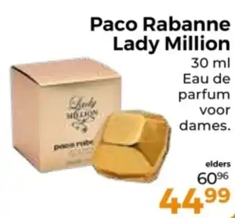 Trekpleister Paco Rabanne Lady Million aanbieding